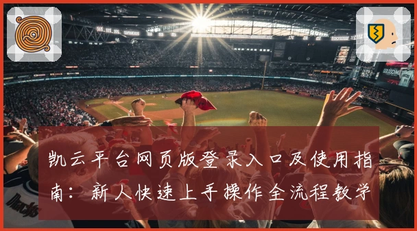 凯云平台网页版登录入口及使用指南：新人快速上手操作全流程教学